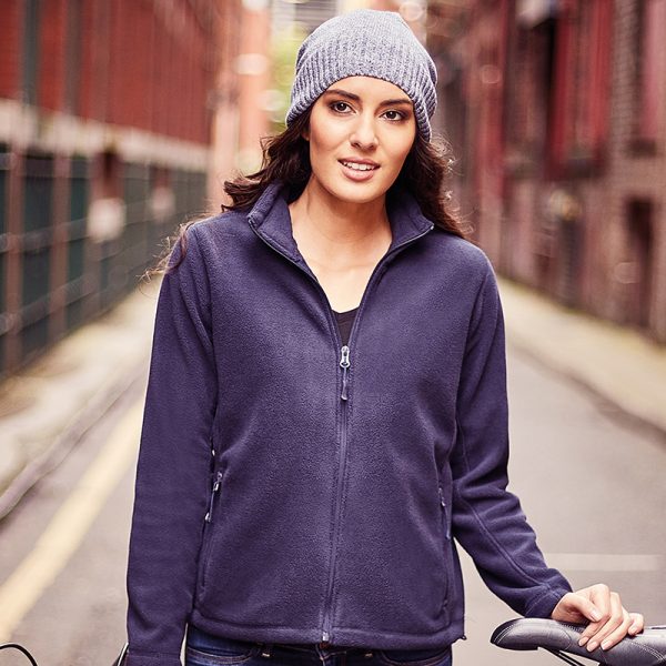 Women’s full zip outdoor fleece