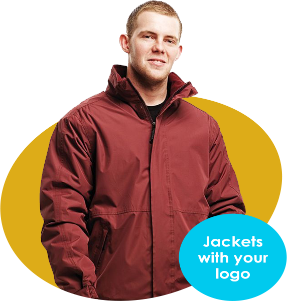 Personalised Jackets & Fleeces with logo or text embroidery.