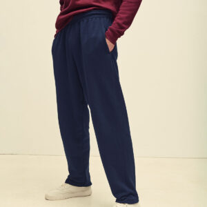 Classic Poly/Cotton Open Leg Sweatpants - Unisex or Mens Joggers